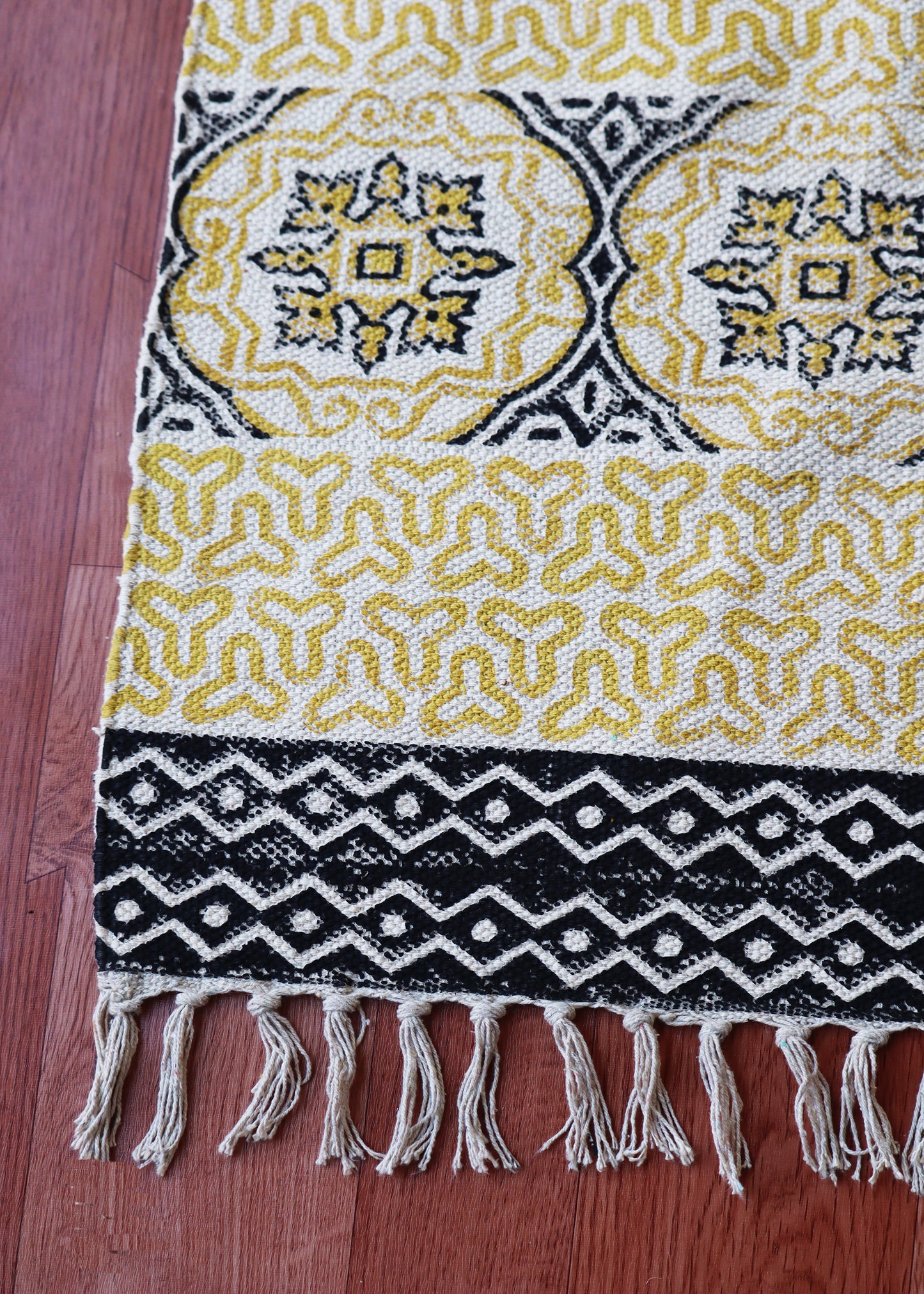 6x9 vintage rug | Outdoor Rug | Cotton Rug | Handmade Rug | Boho Rug | Bedroom Rug | Living Room Rug | Dhurrie Rug | Indian Rug